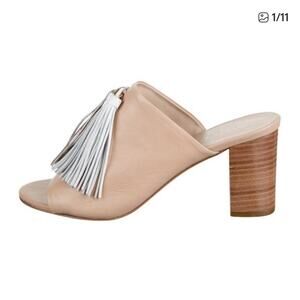 Loeffler Randall Tassel Mule Slides Women's Size 10